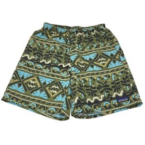 NEW Patagonia Men's Baggies Longs Relaxed Fit 7" Mangrove Tiki Palo Green XS NWT